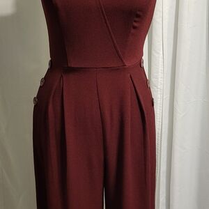 Teeze Me Burgundy Asymmetrical Dress
